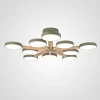 Turna-B01 Потолочная люстра Wi-Fi на штанге Turna L10 Khaki By ImperiumLoft Turna-B01 (LED, 220V, голосовое управление, умный дом - Алиса)