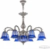 72109P/8/210 Ni P2 D Clear-Blue/H-1H Подвесная люстра Bohemia Verona 72109P/8/210 Ni P2 D Clear-Blue/H-1H