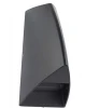 HL242L (076-008-0004) Светильник настенный уличный светодиодный Horoz Salkim, 1 плафон, черный, прозрачный