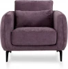 647555 Кресло Amsterdam ОГОГО (арт.647555), (Микрофибра/Сиреневый)