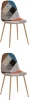 УТ000037333 Стул Валенсия SN пэчворк 2 шт Stool Group (арт.УТ000037333)