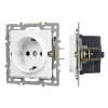 043739 Механизм электрической розетки SCT-GP-MEU-PL-WH (250V, 16A) (Arlight) 043739