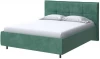 2016416 PROxSON Кровать Lino без основания (Ткань: Велюр Casa Изумрудный) 120x200