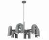 08465-6,16(GU10) Подвесная люстра Kink Light Канти 08465-6,16(GU10) серый GU10 60W