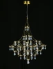 MR2643-66P-50CD Подвесная люстра светодиодная с пультом и хрустальными подвесками K9 MyFar Allegria MR2643-66P-50СD