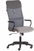 21448 Кресло PRACTIC (мп) (Флок,Искусственная кожа  /Серый)