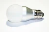 LC-ST-E27-5-WW Лампочка светодиодная шар белая колба E27 5 Вт 300-400 lm теплое белое свечение Ledcraft LC-ST-E27-5-WW