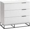 401052100h Комод 3 ящика CITY белый R-Home арт.401052100h