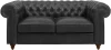 329583 Диван Chester Classic ОГОГО (арт.329583), (Ткань/Черный)