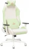 EPIC PRO LGREEN Кресло игровое Zombie EPIC PRO Fabric белый/зеленый с подголов. крестовина пластик пластик белый