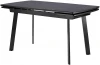00-00062285 Стол US140 мрамор ультра черный сатин/опоры черные Dikline 00-00062285