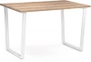 489652 Стол Woodville Лота Лофт 140 25 мм дуб делано светлый / белый матовый 489652