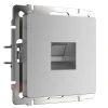 W1181006 Розетка Ethernet RJ-45 (серебряный) W1181006 (a051501)