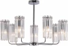 1063-307 Потолочная люстра на штанге Rivoli Ifa 1063-307 7хЕ14 40 Вт хрусталь