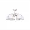 255/6-Whiteplatina Потолочная люстра IDLamp Kipriena 255/6-Whiteplatina