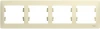 GSL000204 Рамка на 4 поста (бежевый) Systeme Electric GSL000204