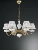 L 9001/6 Подвесная люстра Reccagni Angelo L 9001/6