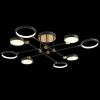 LED LAMPS 81102/6C BRASS BLACK Потолочная люстра Natali Kovaltseva Loft Led LAMPS 81102/6C BRASS BLACK