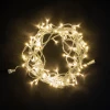 PST100-10-2WW Гирлянда Нить 10м Тепло-Белая 220В, 100 LED, Провод Прозрачный ПВХ, IP54