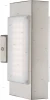 34035 Светильник настенный уличный светодиодный Globo Radical, 2 плафона, никель, белый