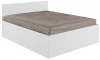 497490 Двуспальная кровать Woodville Мадера 160х200 белый 497490