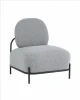 УТ000039996 Кресло Стоун new ткань букле серый Stool Group арт.УТ000039996