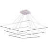 S111024/3SQ 180W White In Люстра подвесная светодиодная Donolux, 3 плафона, 180W, белый