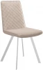 00-00058891 Стул 202 B03 BEIGE, ножки белые Dikline 00-00058891