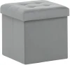 4687205418159 Пуф Leset Плуто складной с крышкой (МДФ,Велюр) арт.4687205418159