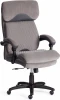 21618 Кресло CHIEF Tetchair (Флок,Ткань/Серый) арт.21618