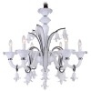 477/6-White Подвесная люстра IDLamp Loenora 477/6-White