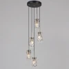 IL3588-5PSQ-26 AB DS Подвесной светильник хрустальный ILLUMICO IL3588-5PSQ-26 AB DS