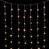 PCL600NOT-10-2WW Гирлянда Занавес Облегченный 2 x 3 м Тепло-Белый 220В, 600 LED, Провод Прозрачный ПВХ, IP54