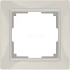 WL03-Frame-01 Рамка на 1 пост Werkel Snabb Basic, слоновая кость