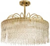 L92615.92 Потолочная люстра на штанге L'Arte Luce Flussio L92615.92 champagne gold