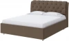 1921330 PROxSON Кровать Chester (Ткань: Рогожка Тетра Ореховый) 80x200
