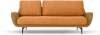 786860 Диван Ispani трехместный ОГОГО (арт.786860), (Ткань,Экокожа/Оранжевый)