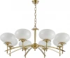 4658/C gold Подвесная люстра Newport 4650 4658/C gold (220V, на цепи)