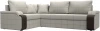 126000L Диван угловой Николь левый угол Лига Диванов (Рогожка) арт.126000L