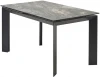 614М05695 Стол M-City CREMONA 180 KL-176, итальянская керамика/ Черный каркас