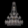 1411/20+10+5/530/XL-202/3d G Подвесная люстра Bohemia 1411 1411/20+10+5/530/XL-202/3d/G