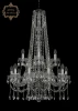 11.12.10+5.240.2d.h-101.Cr.Sp Подвесная люстра Art Classic 11.12 11.12.10+5.240.2d.h-101.Cr.Sp (220V, хрусталь, на цепи, подсвечник, свеча)