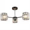 MD.4057-3-S BK+CH Потолочная люстра Imex MD.4057-3-S BK+CH