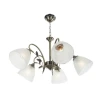 272/5-Oldbronze Подвесная люстра IDLamp Milana 272/5-Oldbronze