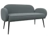 131082 Диван прямой Лига-086 (Фанера/Металл/Рогожка/Серый) Лига Диванов 131082