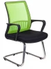 MC-209/SD/TW-11 Кресло Бюрократ MC-209 салатовый TW-03A сиденье черный TW-11 сетка/ткань полозья металл хром