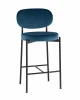 УТ000042506 Стул полубарный Бриф VD велюр синий Stool Group УТ000042506