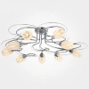 70040/9 хром Потолочная люстра Eurosvet Luara 70040/9 хром