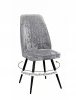 00-00084792 Стул DikLine 327 поворотный M13 светло-серый, ножки черные 00-00084792
