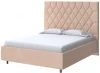 2019220 PROxSON Кровать Rhomby без основания (Ткань: Велюр Casa Бежевый) 120x200